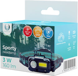 Forever Light Sporty XP-E Στεγανός Επαναφορτιζόμενος Φακός Κεφαλής LED 160lm Forever Light Sporty XP-E Στεγανός Επαναφορτιζόμενος Φακός Κεφαλής LED 160lm