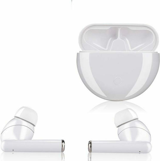 Grundig 19151 In-Ear Bluetooth-Freisprecheinrichtung Kopfhörer mit Ladeetui Weiß