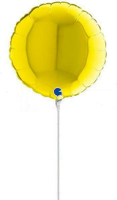 Balloon Foil Round Yellow 25cm