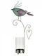 Inart Candle Holder suitable for Tealights Metal Colorful 26x10x60cm 1pcs