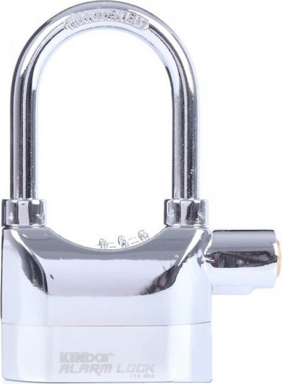 Steel Padlock Lengthened with Key 1pcs