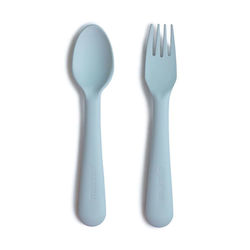 Mushie Set Pentru Bebeluși Cu Furculiță Fork & ...
