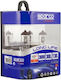 Sparco Λάμπες Αυτοκινήτου E-Mark H4 Αλογόνου 3000K 12V 55W 2τμχ