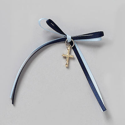 Bellissimo Christening Charm Pin Blue 50pcs