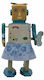 Mr & Mrs Tin Вятърна Играчка Snowbot За 5+ Годи...