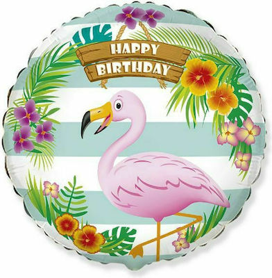 Balloon Foil Birthday-Celebration Round Multicolour 46cm