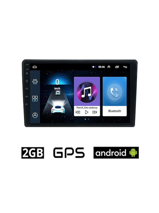 Car Audio System for Seat Exeo 2008-2013 (Bluetooth/USB/AUX/WiFi/GPS/Apple-Carplay/Android-Auto) with Touch Screen 9"