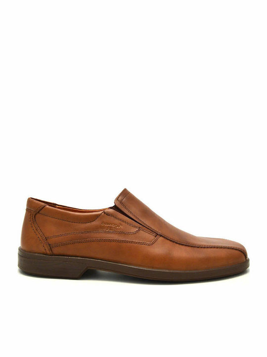 Boxer Δερμάτινα Ανδρικά Casual Παπούτσια Ανατομικά Ταμπά