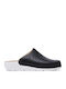 Renia Anatomical Leather Women's Slippers Black