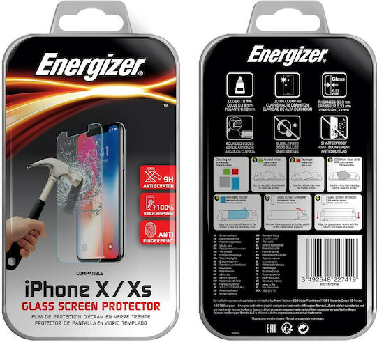 Energizer 0.33mm Tempered Glass (iPhone 11 Pro / X / XS)