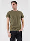 Gant The Original Herren T-Shirt Kurzarm Khaki