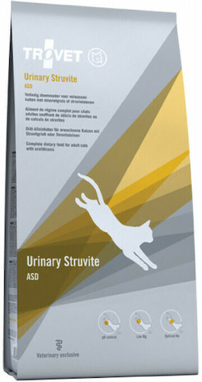 Trovet Urinary Struvite Dry Food for Adult Cats with Sensitive Urinary with Chicken / Rice 0.5kg