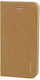 Vennus Book Δερματίνης Χρυσό (iPhone 12 mini)