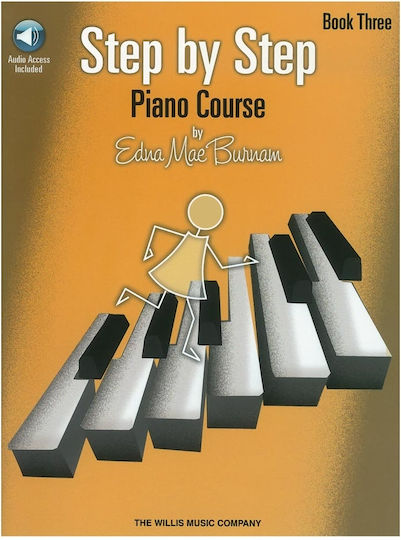 Willis Music Edna-Mae Burnam - Step by Step Book 3 Lernmethode für Klavier