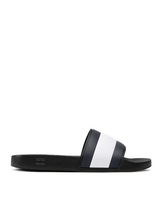 Tommy Hilfiger Men's Slides Black