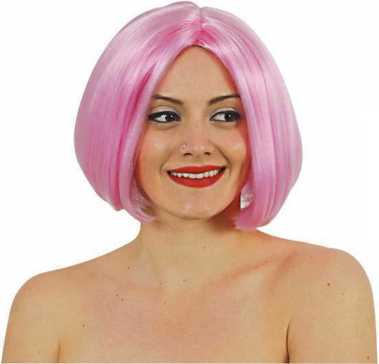 Carnival Wig Square Pink