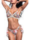 Bikini String με Κορδονάκια Ροζ