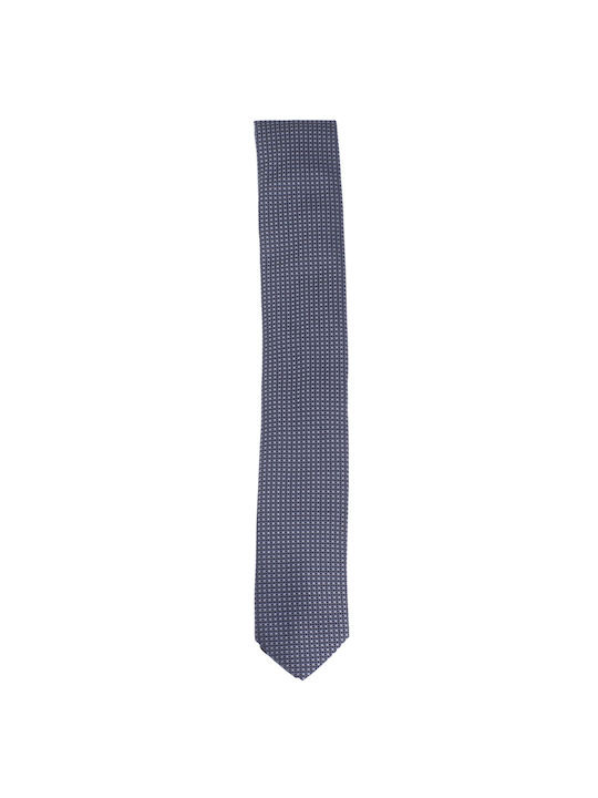 Hugo Silk Men's Tie Printed Navy Blue