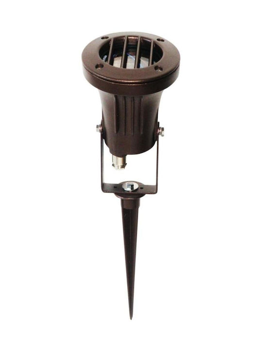 Elvhx Vagia Outdoor Floor Lamp Projector 50W for GU10 Socket Brown