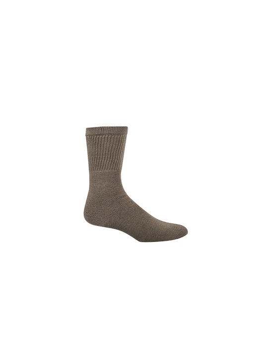 SOCK THROW 490 DUROS GREEK MADE KHAKI