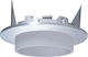 Elvhx Round Metallic Recessed Spot Silver 8x8cm. 1pcs