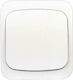 Geyer Waterproof Wall-Mounted Electrical Wall Switch One-Way With White Frame