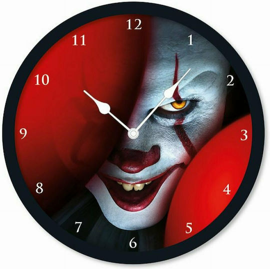 Pyramid International Pennywise Wall Ceas de Perete Plastic Multicolor Ø25cm