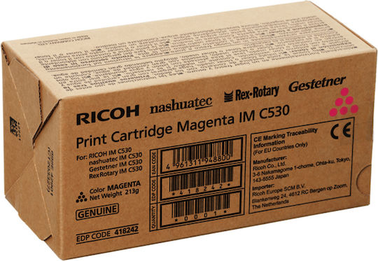 Ricoh IM C530 Оригинален Тонер Лазерен Принтер Магента 20500 Страници