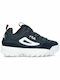 Fila Disruptor Γυναικεία Chunky Sneakers Navy Μπλε