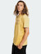 Quiksilver Men's Short Sleeve T-shirt Yellow