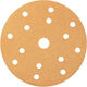 Smirdex 820 Yellow Line Orbital Sander Sanding Sheet K800 with 15 Holes 150x150mm