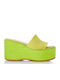 Platforme Dama Tip Slip On Verzi