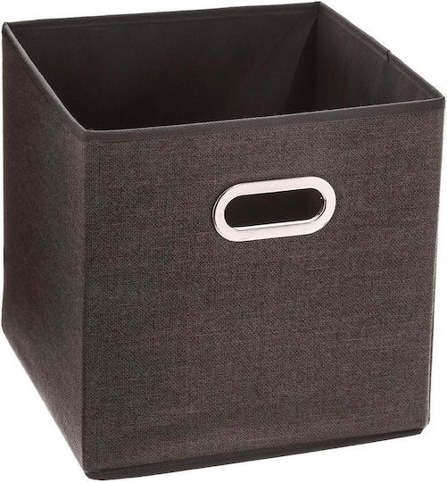 5Five Fabric Storage Box with Lid Grey Light 31x31x31cm 1pcs