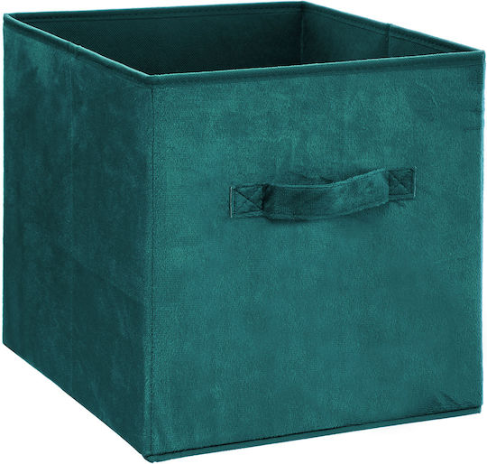5Five Fabric Storage Box Green 31x31x31cm