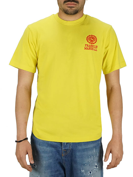 Franklin & Marshall T-shirt Κίτρινο