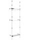 vidaXL Floor Garment Rack made of Metal Silver