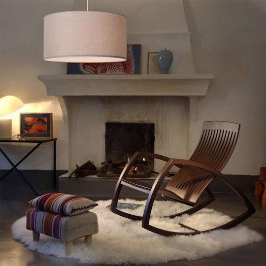 Megapap Wilson Pendant Light Brown with Socket E27 38x20x70cm