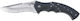 Fox Outdoor Textured Blade Σουγιάς Μαύρος