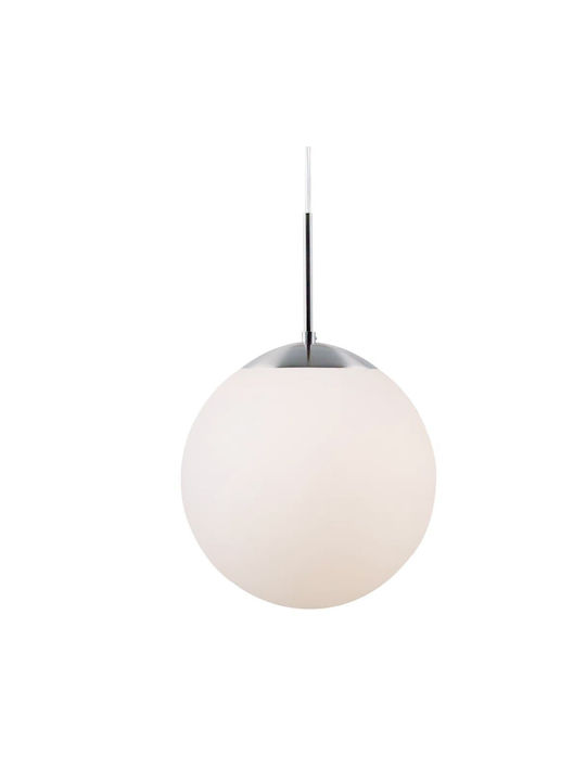 Nordlux Cafe Pendant Light Single-Light Ball for Socket E27 White