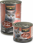 Leonardo Can Wet Food for Adult Cats in Cans with Liver 200gr