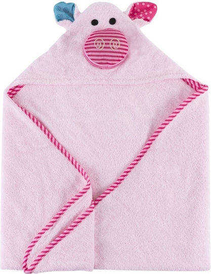 Zoocchini Baby-Badetuch mit Kapuzen 75x75cm