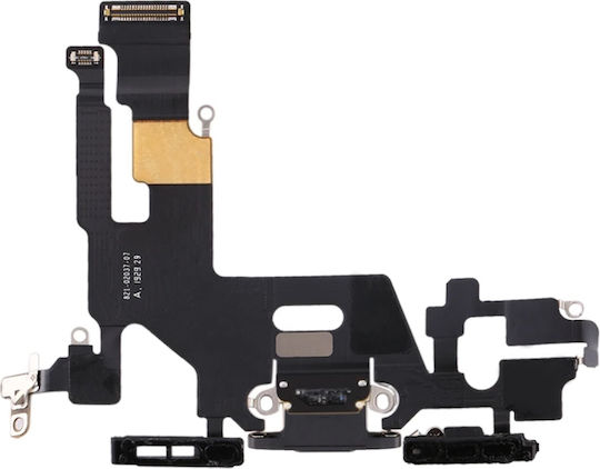 Καλωδιοταινία με Θύρα Φόρτισης Μαύρο για iPhone 11