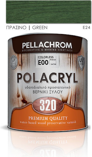 Pellachrom Polacryl 320 Wasser 320 Grün Satin,σατεν 750ml