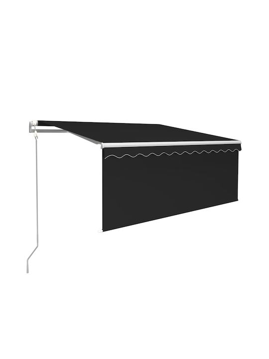 vidaXL Zelt Terrasse mit LEDs & Wind Sensor Cha...