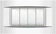 Geyer Aqua Switch Frame 4 Positions Horizontal Installation in White Color 7744.T.B