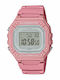 Casio Women's Watch Chronograph with Pink Rubber Strap