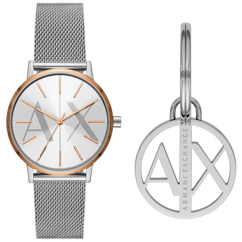 Armani watch couple 2025 set