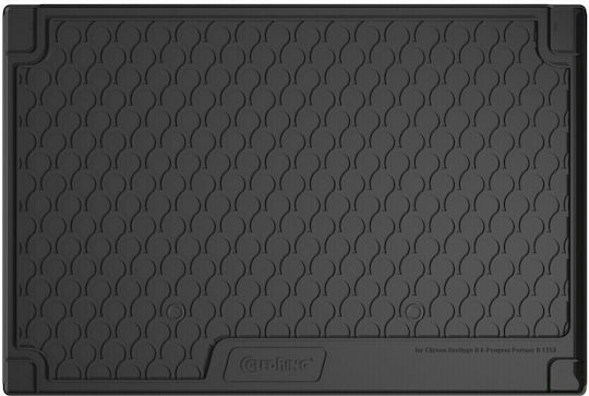 Lampa Trunk Mat Tray Type for Peugeot Partner Tepee Citroen Berlingo 2008-2018 Black