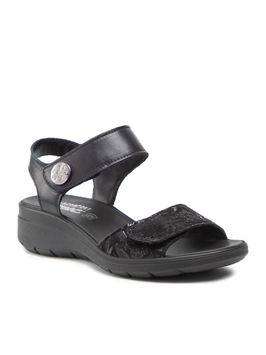 Imac Anatomic Women's Leather Ankle Strap Platf...