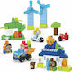 Mega Bloks Cuburi De Construit Green Town Build & Learn Eco House Pentru 1+ Ani 92 Bucăți